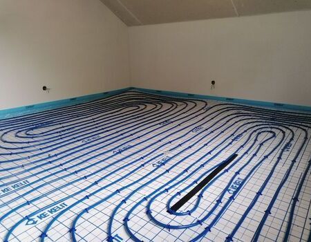 Fußbodenheizung